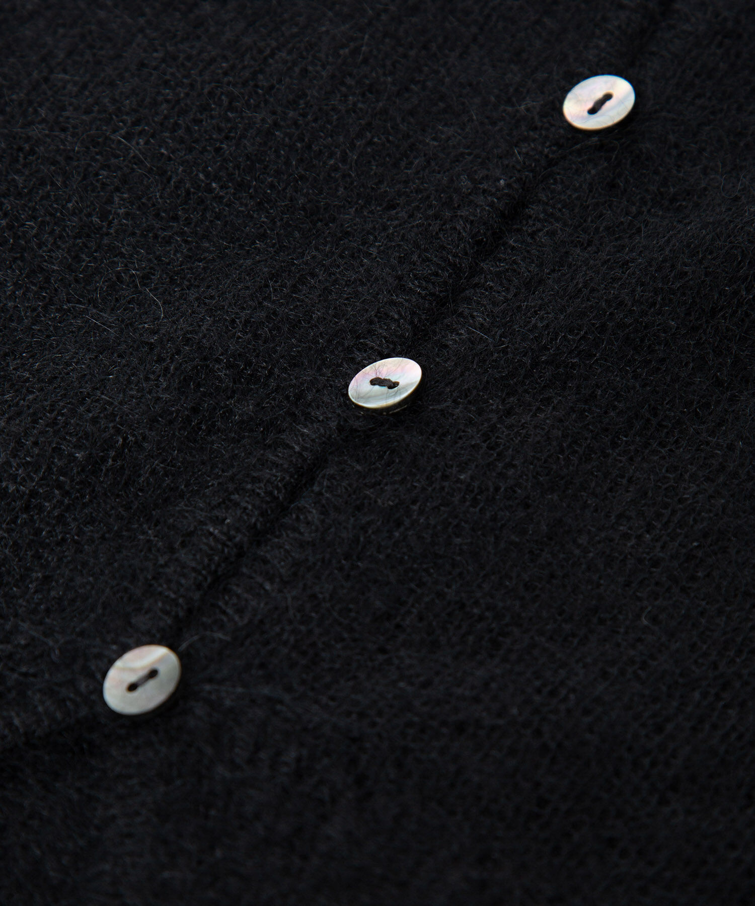 ADAM ET ROPE'「モヘアクロップドカーディガン」|カーディガン|