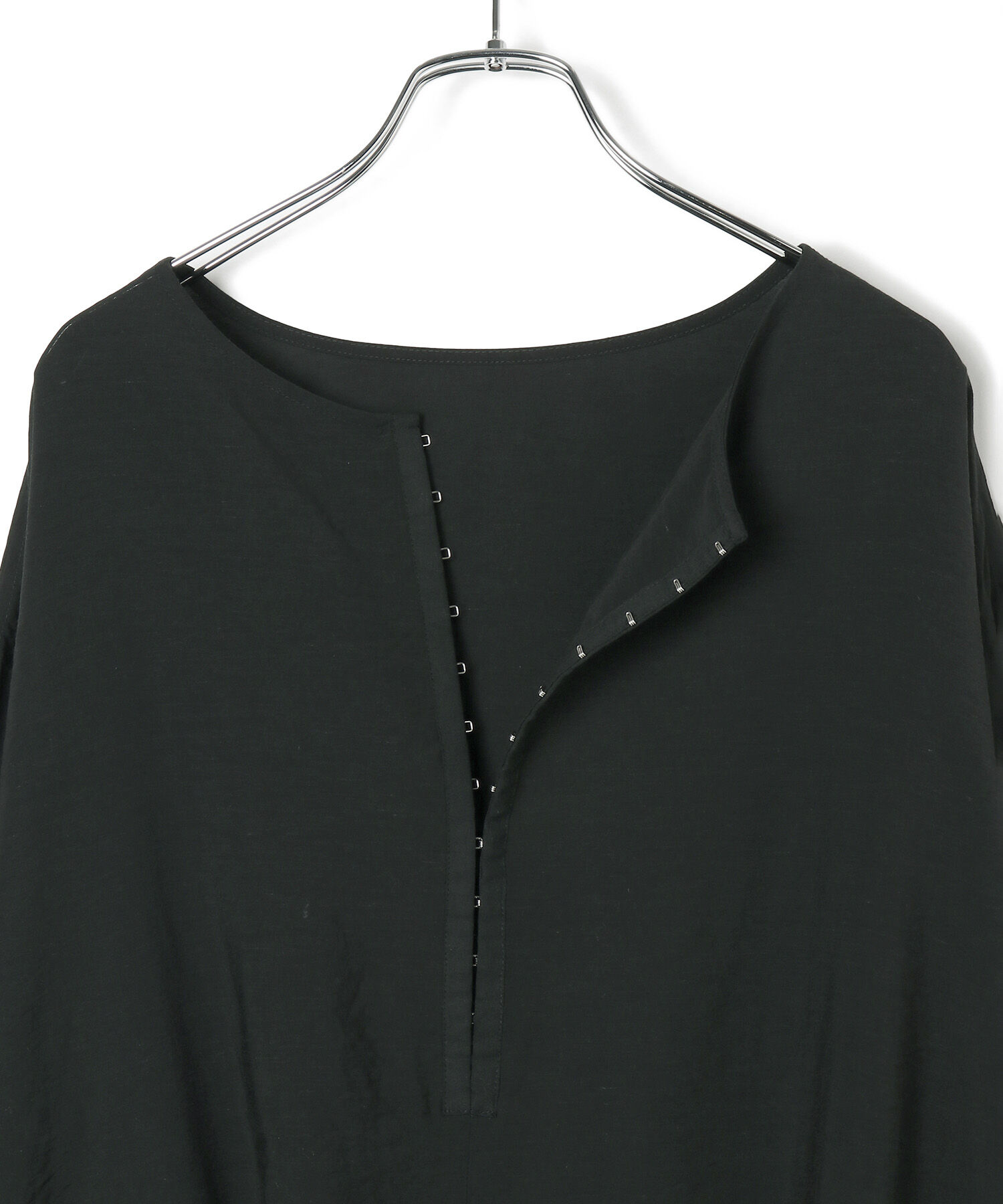 ADAM ET ROPE'「２WAYリネンロンTEEブラウス」|シャツ・ブラウス|