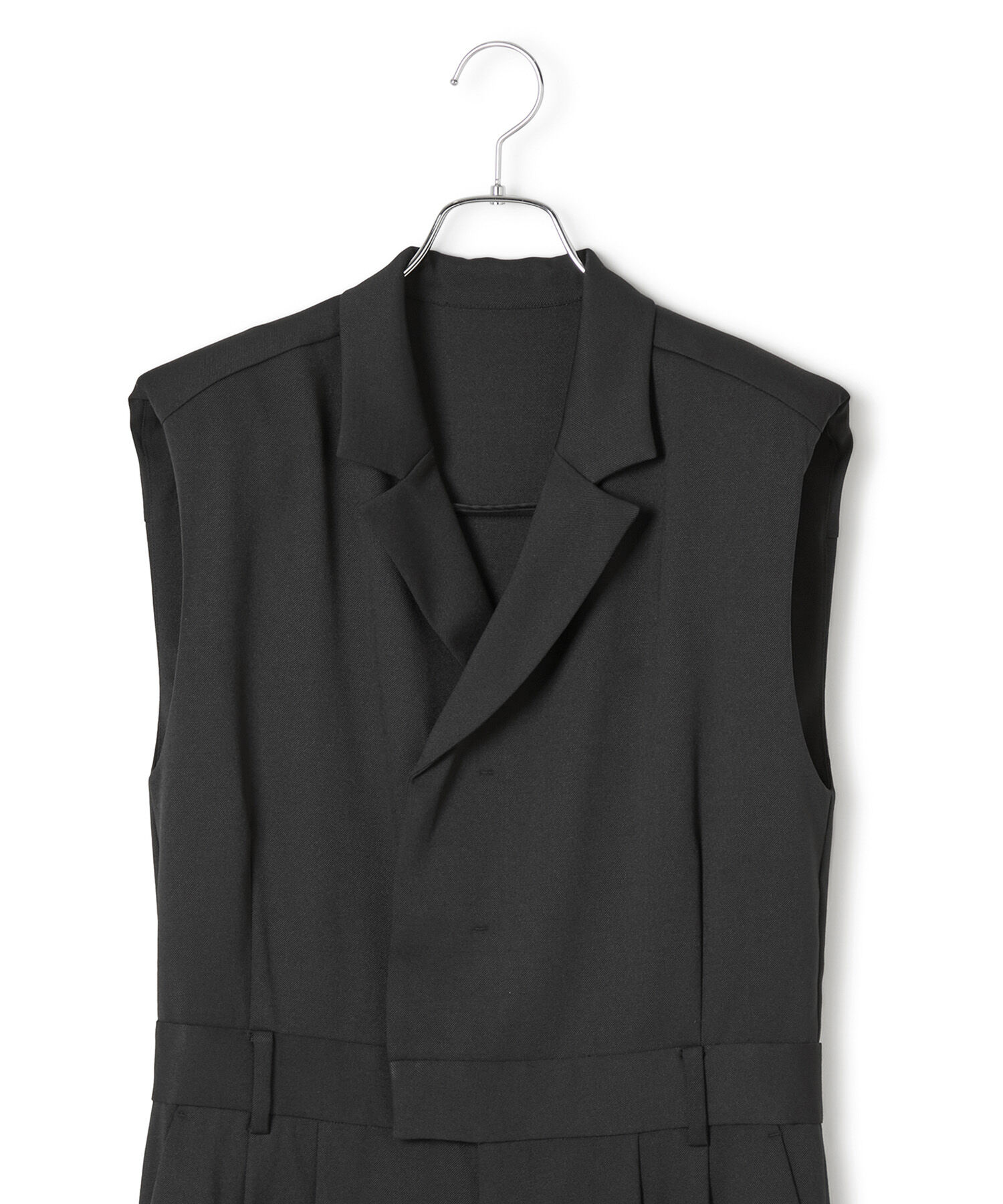 ADAM ET ROPE'「スリーブレスジャンプスーツ」|オールインワン|