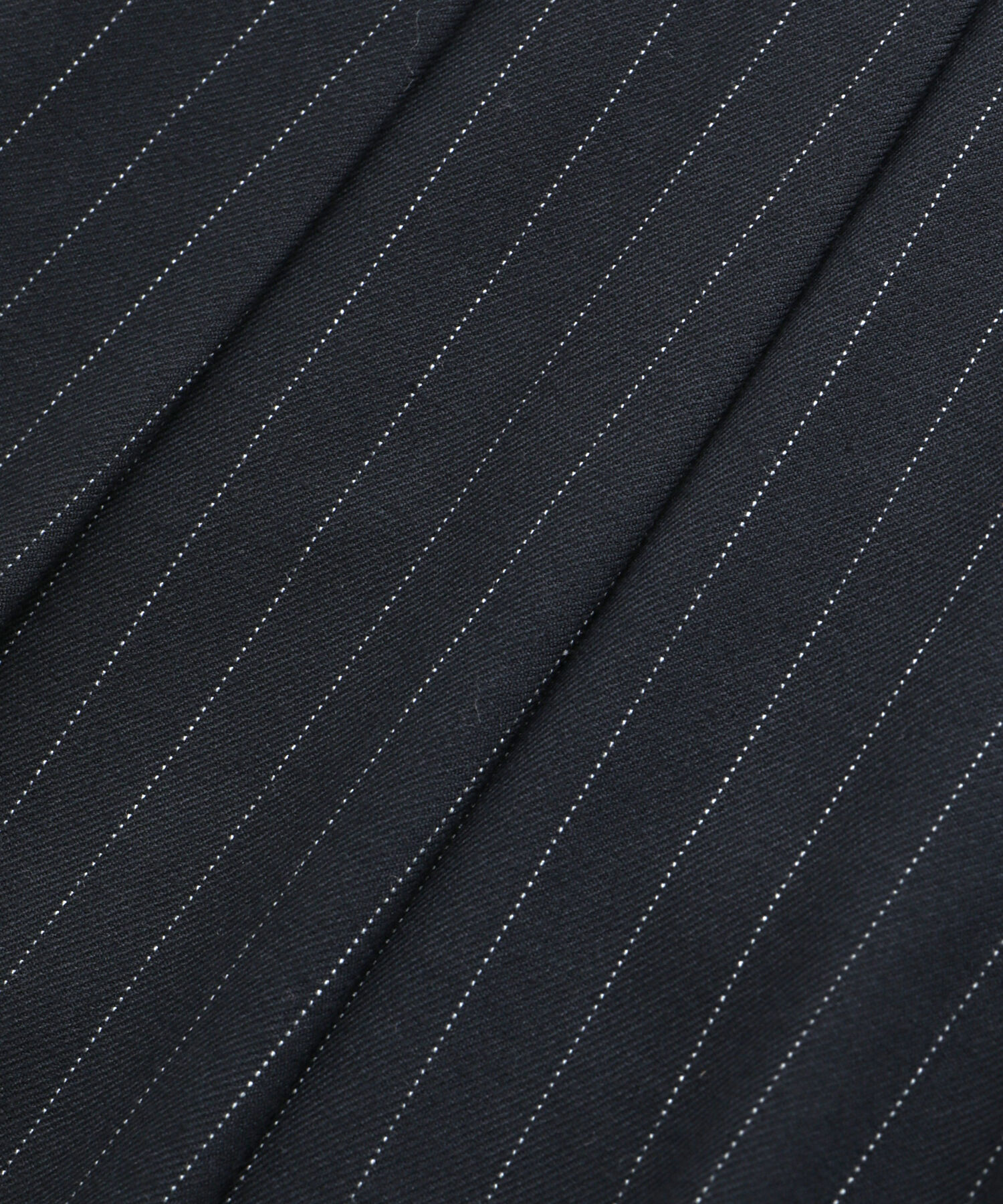 ADAM ET ROPE'「ウーステッド ストライプ ワイドテーパード イージースラックス / ロングシーズン着用可能」|スラックス|