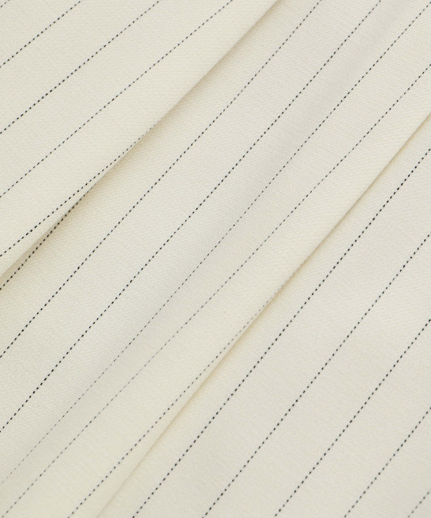 ADAM ET ROPE'「ウーステッド ストライプ ワイドテーパード イージースラックス / ロングシーズン着用可能」|スラックス|