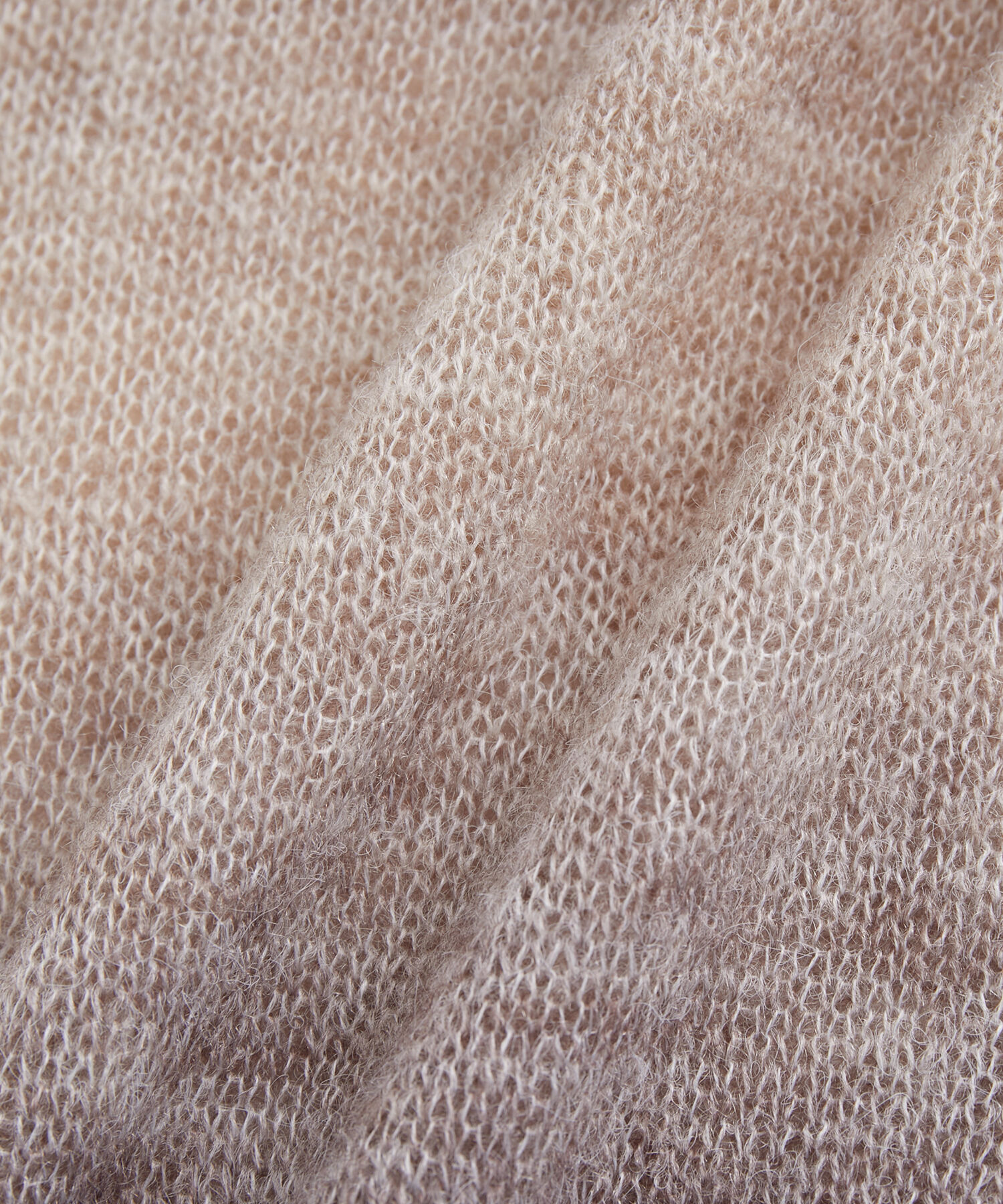 ADAM ET ROPE'「【WEB限定】シアー グラデーション ニットポロ カーディガン / ロングシーズン着用可能 / ユニセックス」|カーディガン|