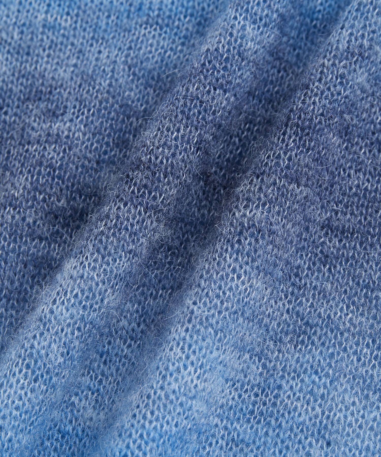 ADAM ET ROPE'「【WEB限定】シアー グラデーション ニットポロ カーディガン / ロングシーズン着用可能 / ユニセックス」|カーディガン|