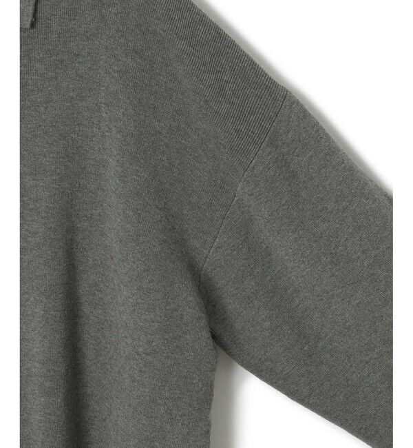 ADAM ET ROPE'「【WEB限定・サステナブル】ポロニットドットスカートコンビワンピース」|ワンピース|