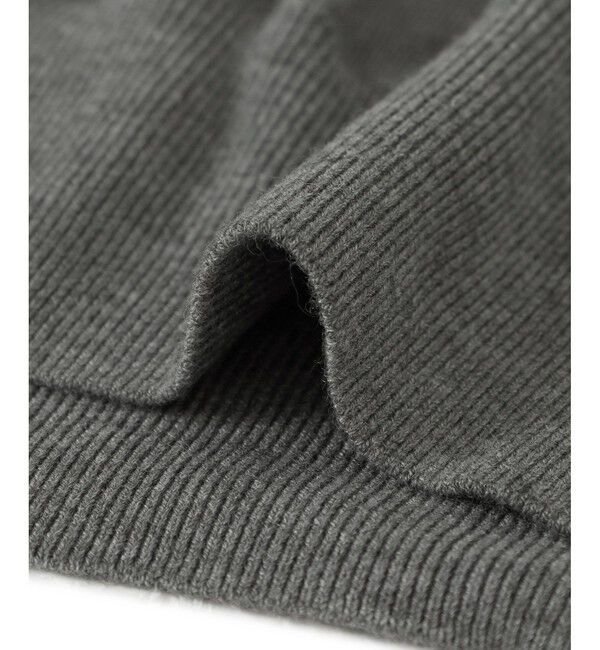 ADAM ET ROPE'「【WEB限定・サステナブル】ポロニットドットスカートコンビワンピース」|ワンピース|