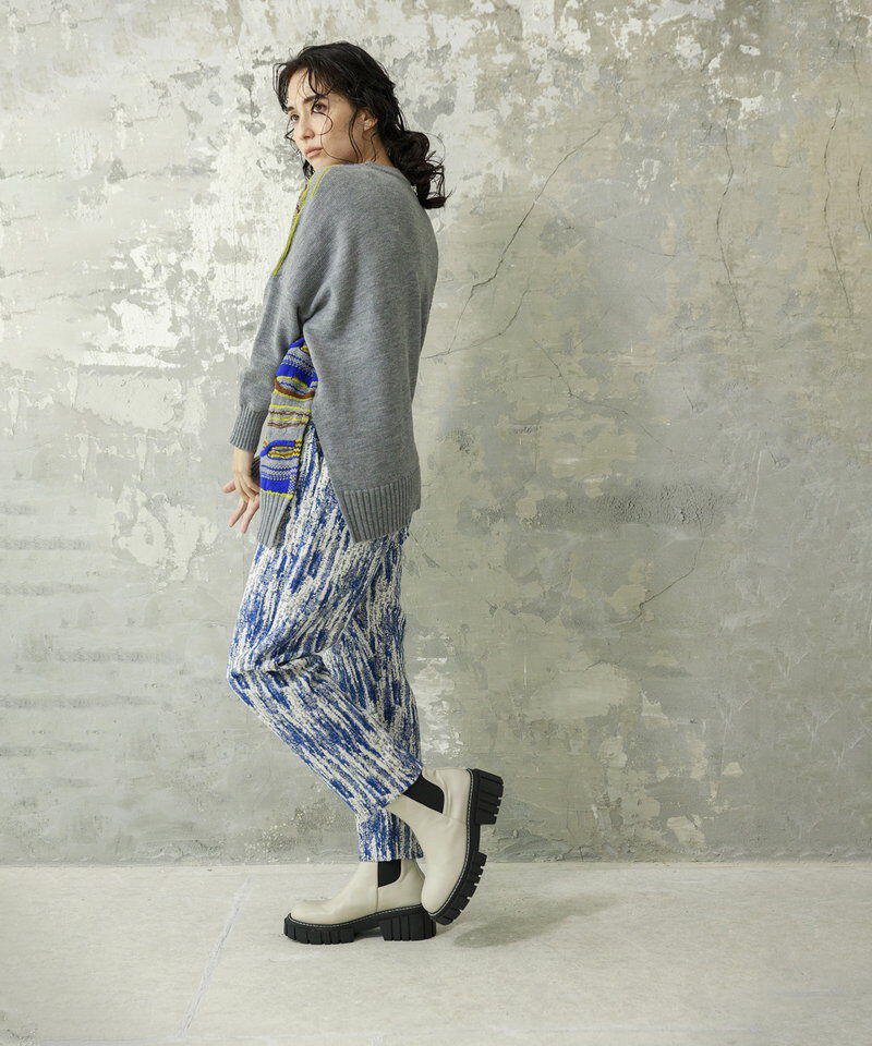  「ジャガードニットプルオーバー」|ニット・セーター|