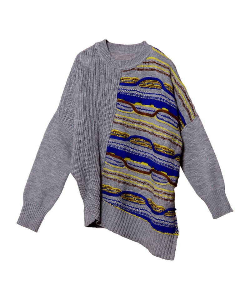  「ジャガードニットプルオーバー」|ニット・セーター|