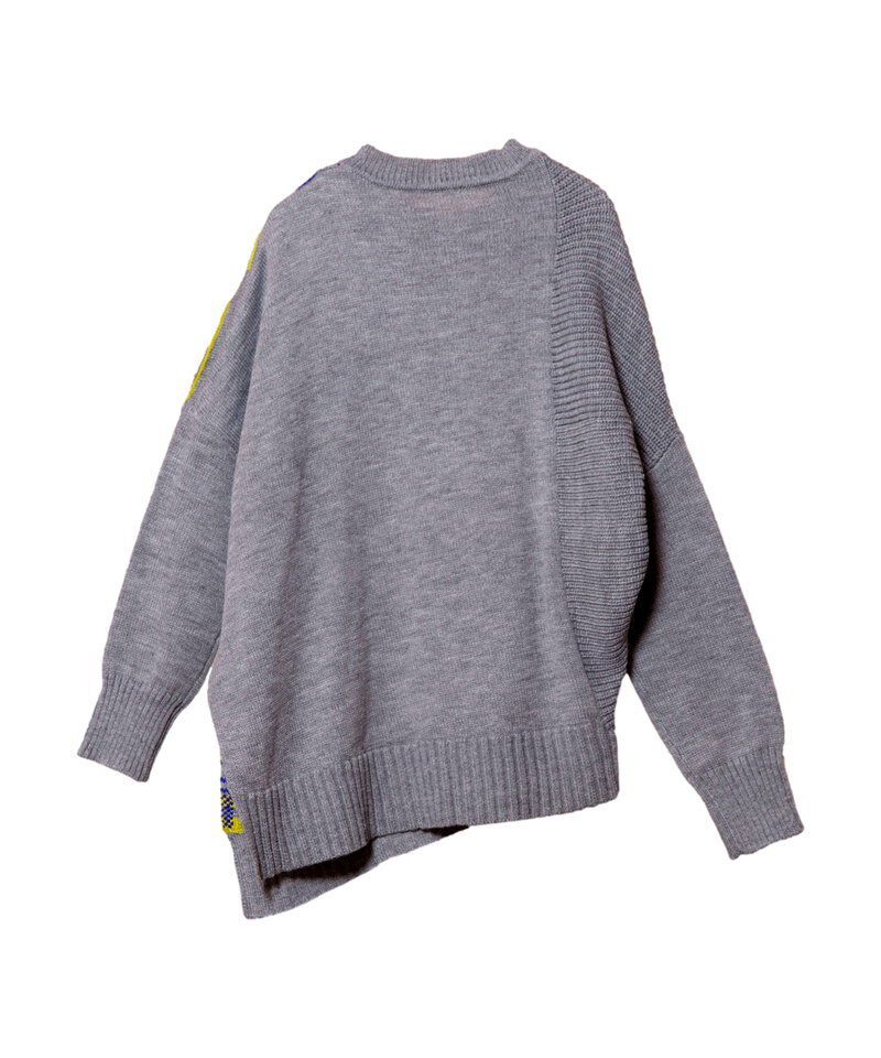  「ジャガードニットプルオーバー」|ニット・セーター|