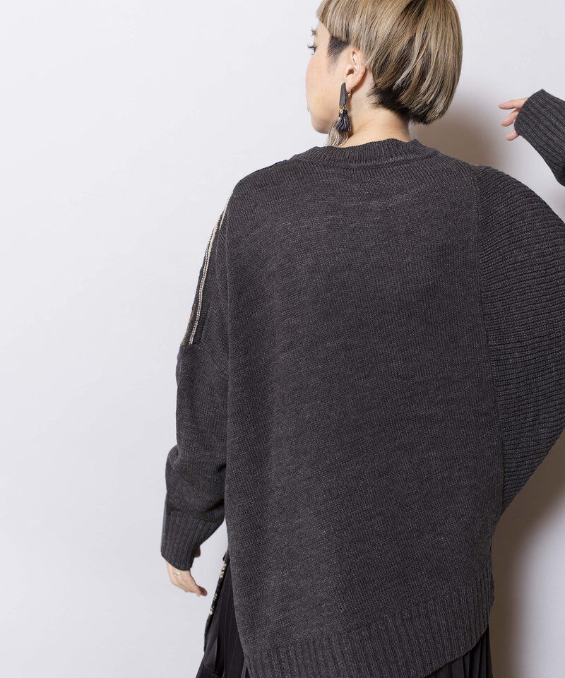  「ジャガードニットプルオーバー」|ニット・セーター|