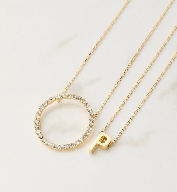  「【CEPIE./セピエ】2トップネックレス」|リング|ゴールド系