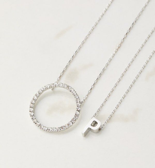  「【CEPIE./セピエ】2トップネックレス」|リング|シルバー系