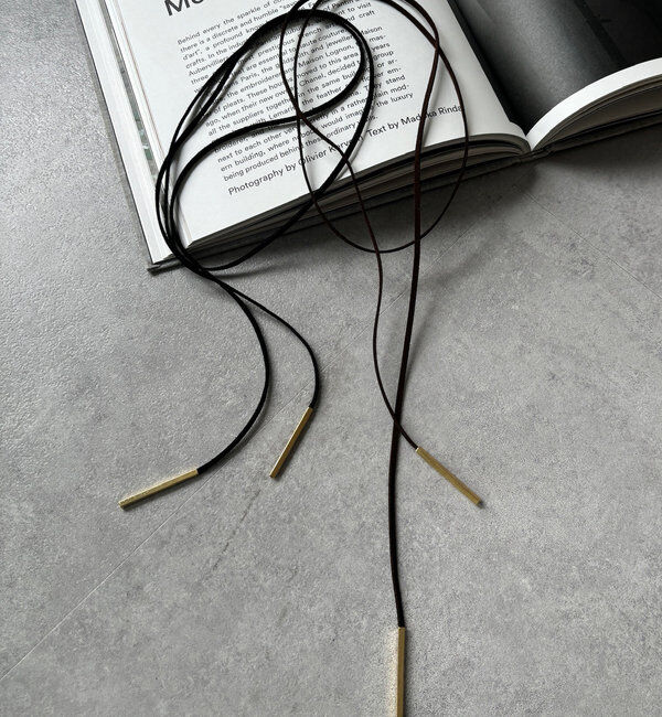  「スエードコードチョーカー 」|ネックレス|