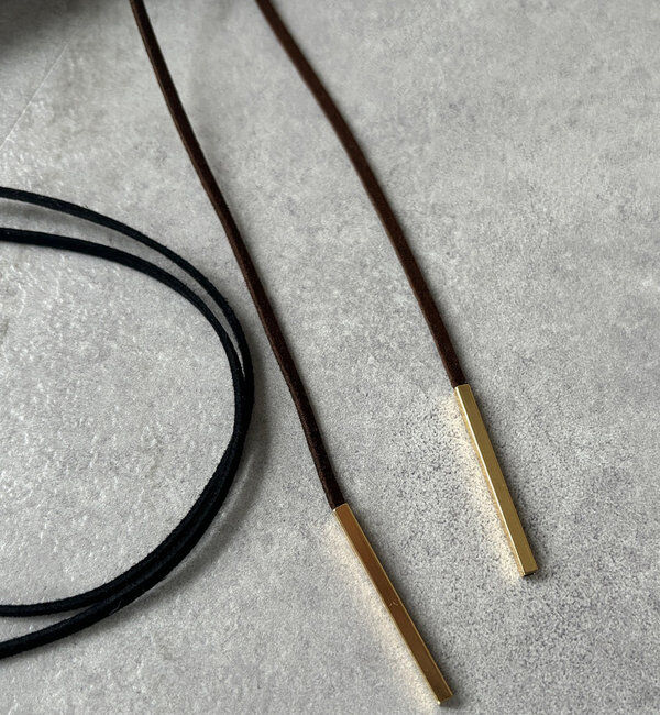  「スエードコードチョーカー 」|ネックレス|