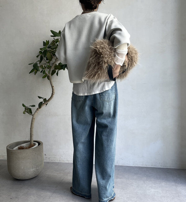  「【WEB限定】ダブルジャガードロゴニット」|ニット・セーター|