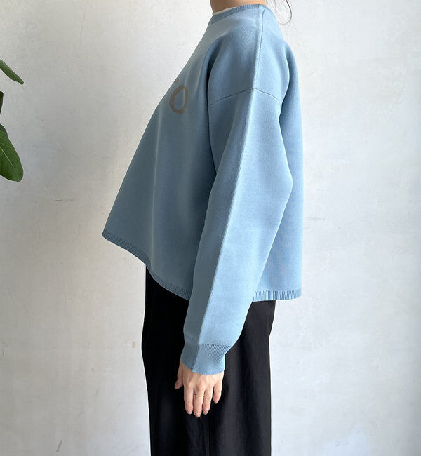  「【WEB限定】ダブルジャガードロゴニット」|ニット・セーター|