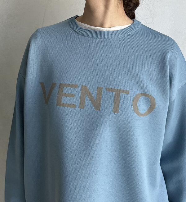  「【WEB限定】ダブルジャガードロゴニット」|ニット・セーター|