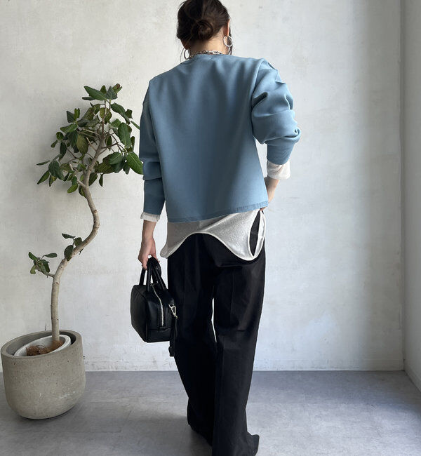  「【WEB限定】ダブルジャガードロゴニット」|ニット・セーター|