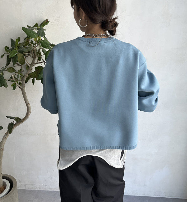  「【WEB限定】ダブルジャガードロゴニット」|ニット・セーター|