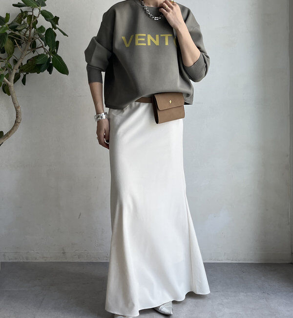  「【WEB限定】ダブルジャガードロゴニット」|ニット・セーター|