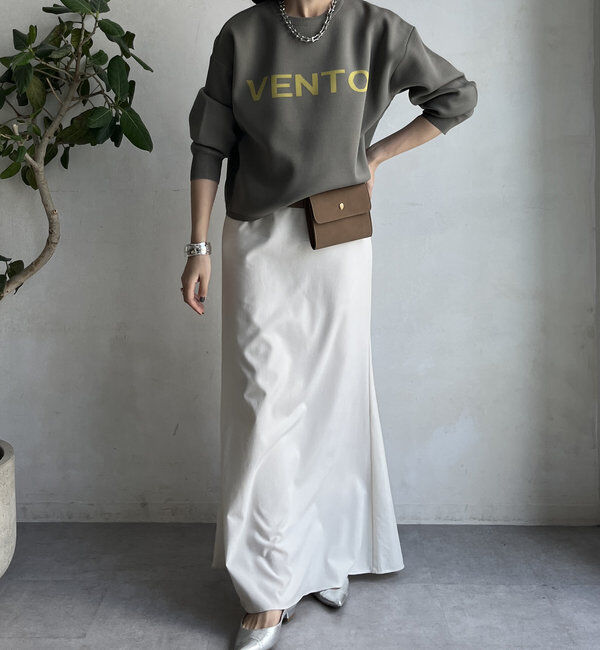  「【WEB限定】ダブルジャガードロゴニット」|ニット・セーター|