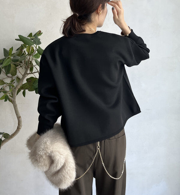  「【WEB限定】ダブルジャガードロゴニット」|ニット・セーター|