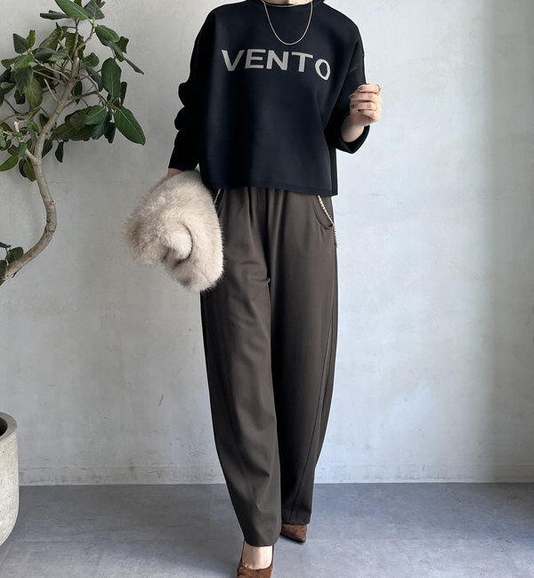  「【WEB限定】ダブルジャガードロゴニット」|ニット・セーター|