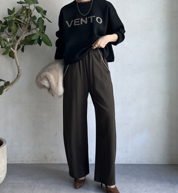  「【WEB限定】ダブルジャガードロゴニット」|ニット・セーター|