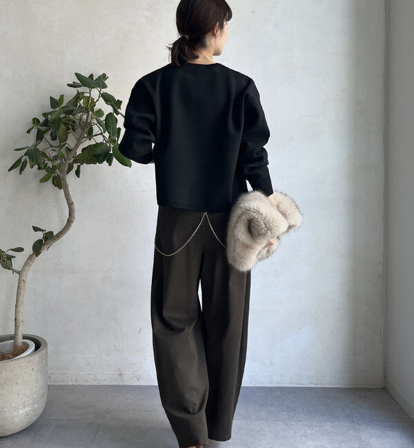  「【WEB限定】ダブルジャガードロゴニット」|ニット・セーター|