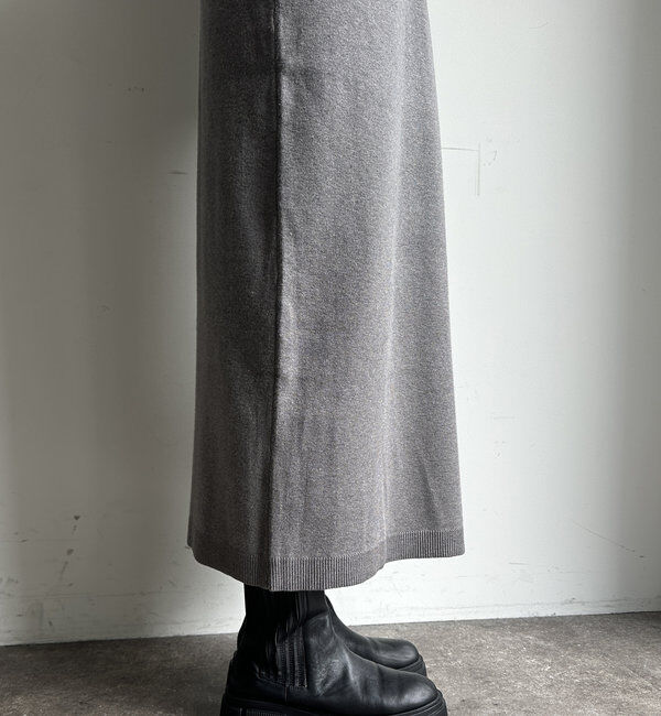  「【WEB限定】配色ニットワンピース」|ワンピース|