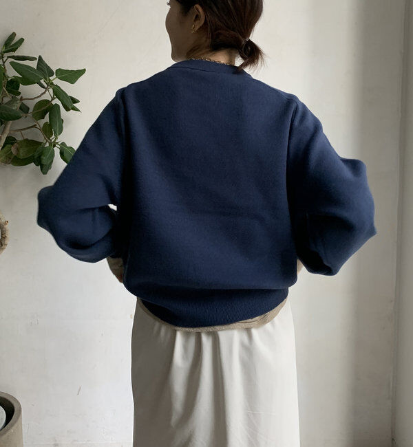  「【WEB限定】LEUKジャガードロゴニット 」|ニット・セーター|