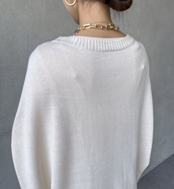  「【WEB限定】変形ダブルジップベスト」|カーディガン|