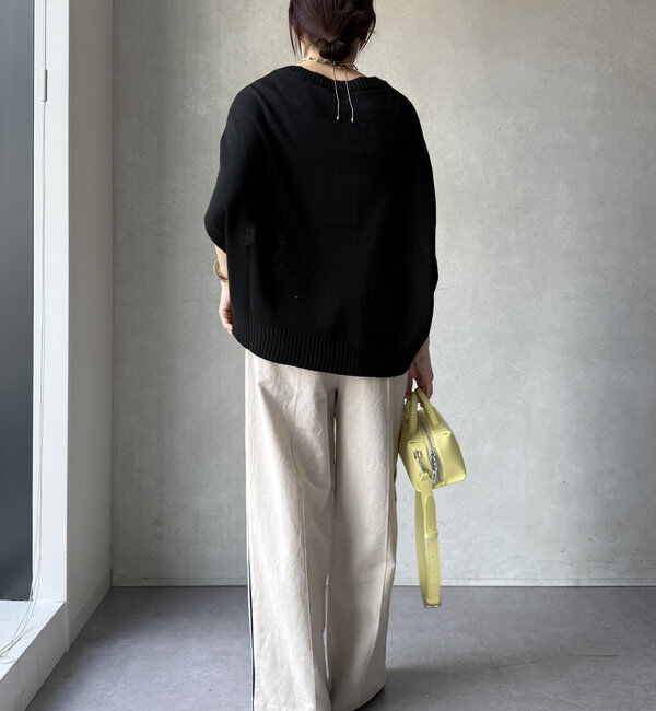  「【WEB限定】変形ダブルジップベスト」|カーディガン|