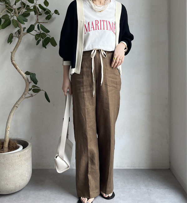  「【WEB限定】配色ジップニットカーディガン」|カーディガン|