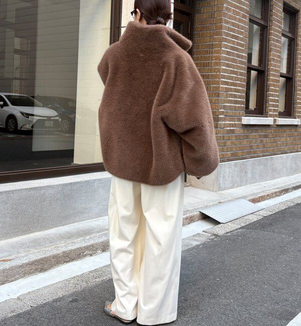 フェイクファーリバーシブルコート｜ルミネのファッション通販