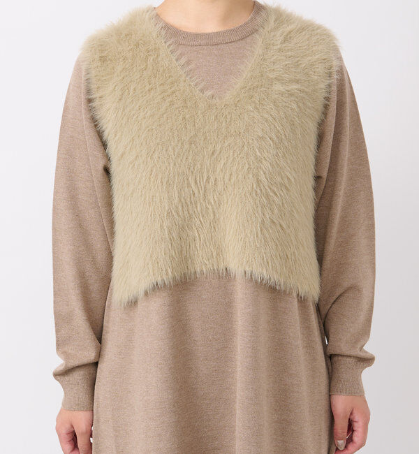  「《セットアップも単体コーデも◎》ベストセットニットワンピース」|その他|