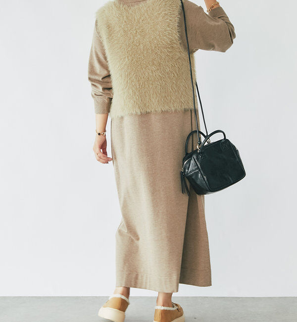  「《セットアップも単体コーデも◎》ベストセットニットワンピース」|その他|