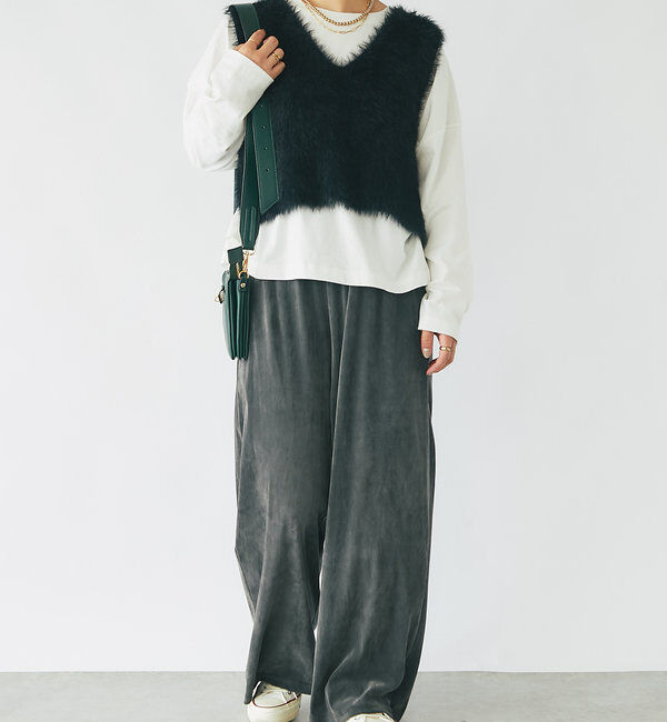  「《セットアップも単体コーデも◎》ベストセットニットワンピース」|その他|