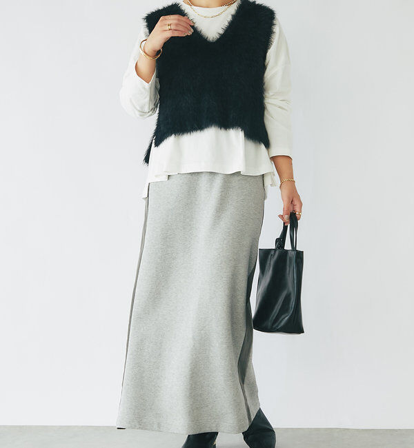  「《セットアップも単体コーデも◎》ベストセットニットワンピース」|その他|