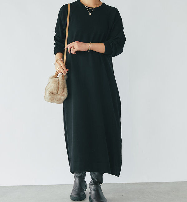  「《セットアップも単体コーデも◎》ベストセットニットワンピース」|その他|