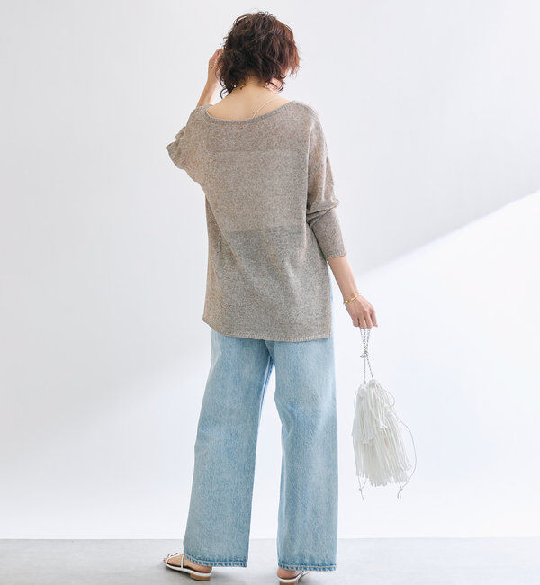  「メランジルーズニット」|ニット・セーター|