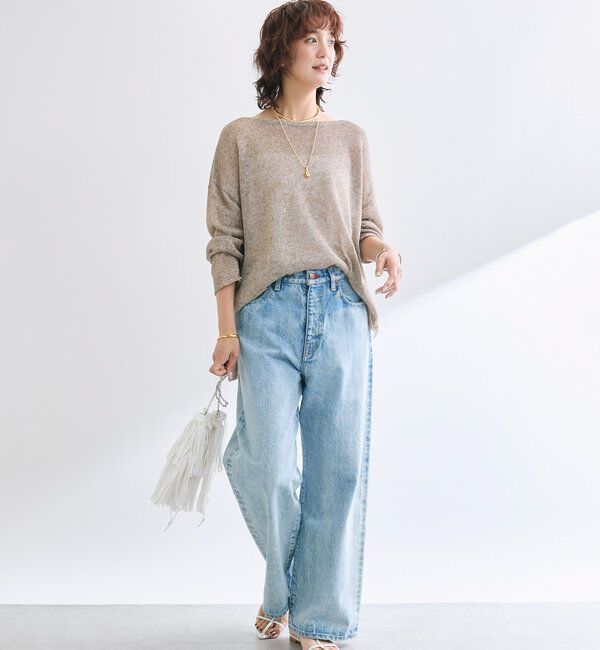  「メランジルーズニット」|ニット・セーター|