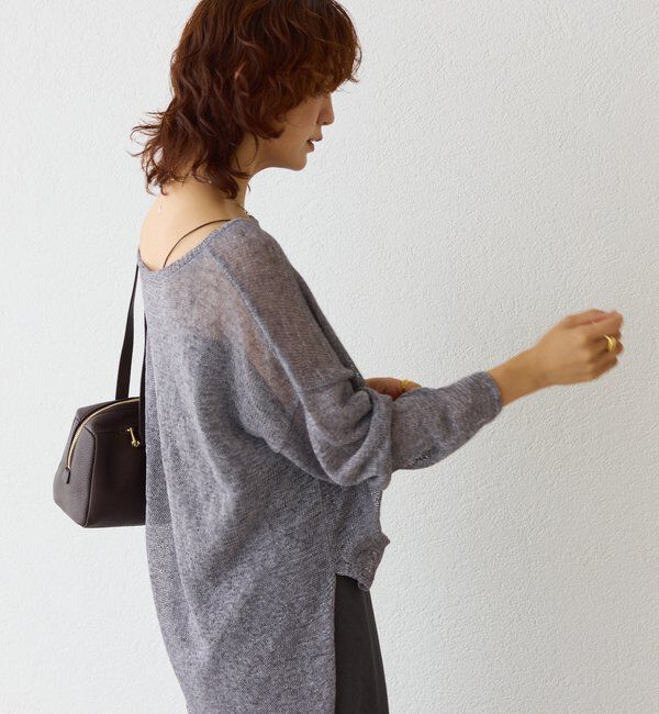  「メランジルーズニット」|ニット・セーター|
