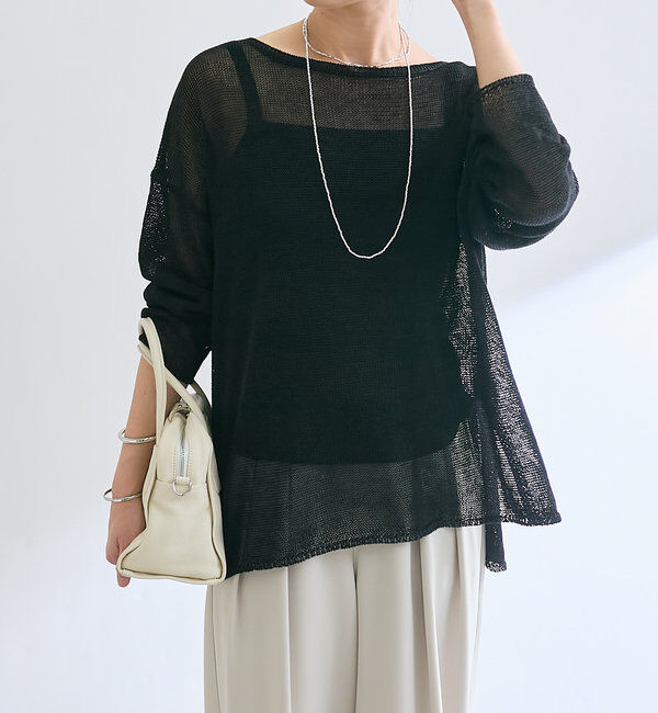  「メランジルーズニット」|ニット・セーター|