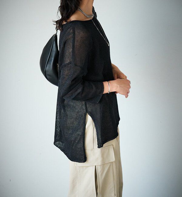  「メランジルーズニット」|ニット・セーター|