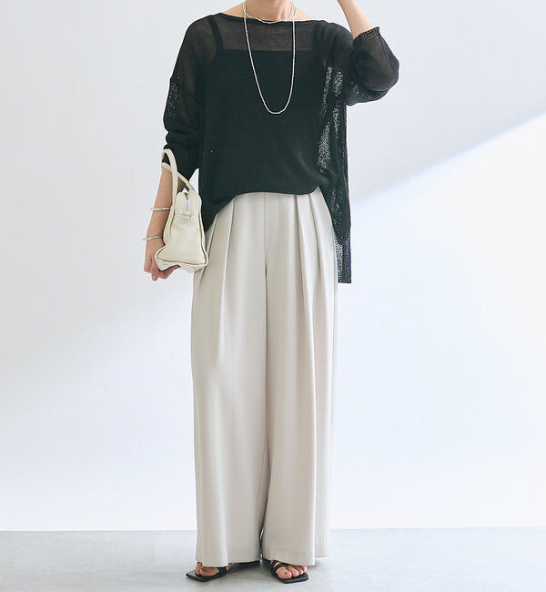  「メランジルーズニット」|ニット・セーター|