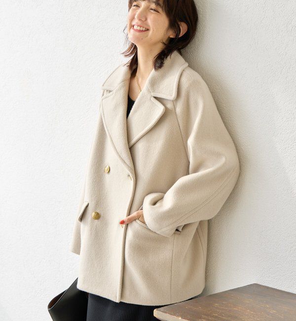 RIVE DROITE⭐︎ラグランPコート RIVE DROITE（リヴドロワ） ピーコート pコート 「リバイバル/新色追加