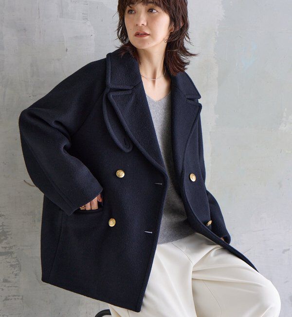 t  RIVE DROITE ピーコート　ラグランPコート サイズ36 RIVE DROITE｜【リバイバル/新色追加】ラグランPコート | Rakuten