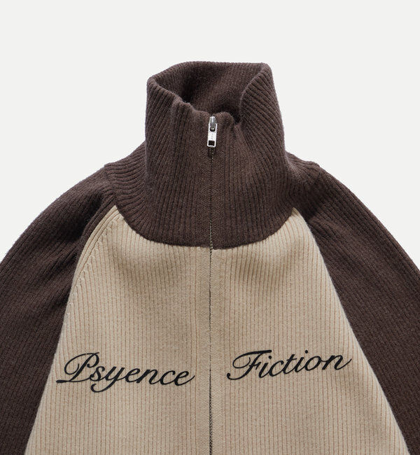  「【新色登場】ラグランジップニット」|カーディガン|