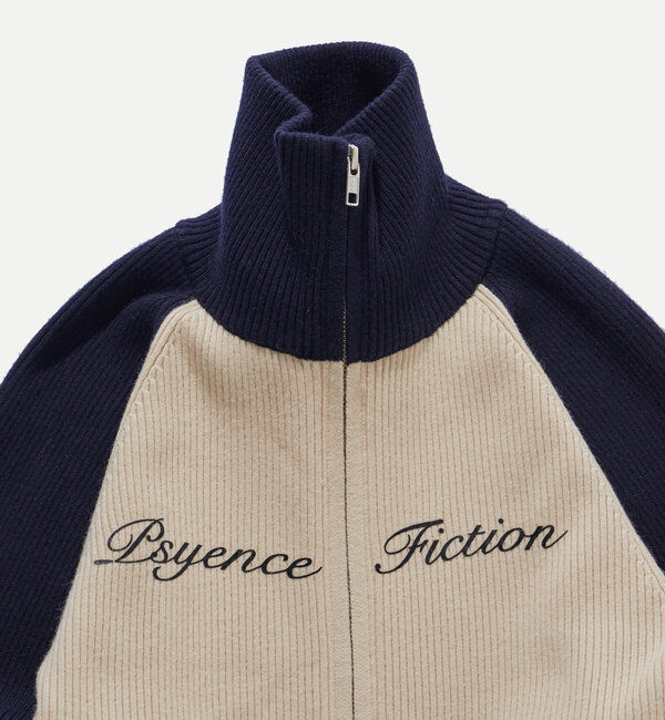  「【新色登場】ラグランジップニット」|カーディガン|