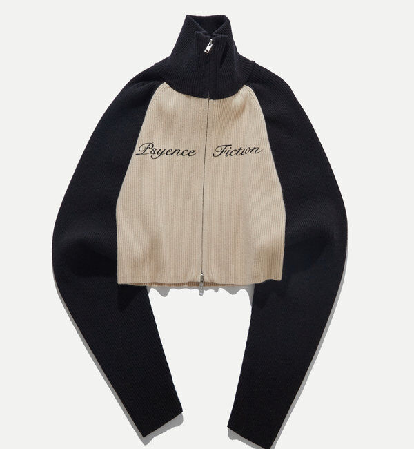  「【新色登場】ラグランジップニット」|カーディガン|